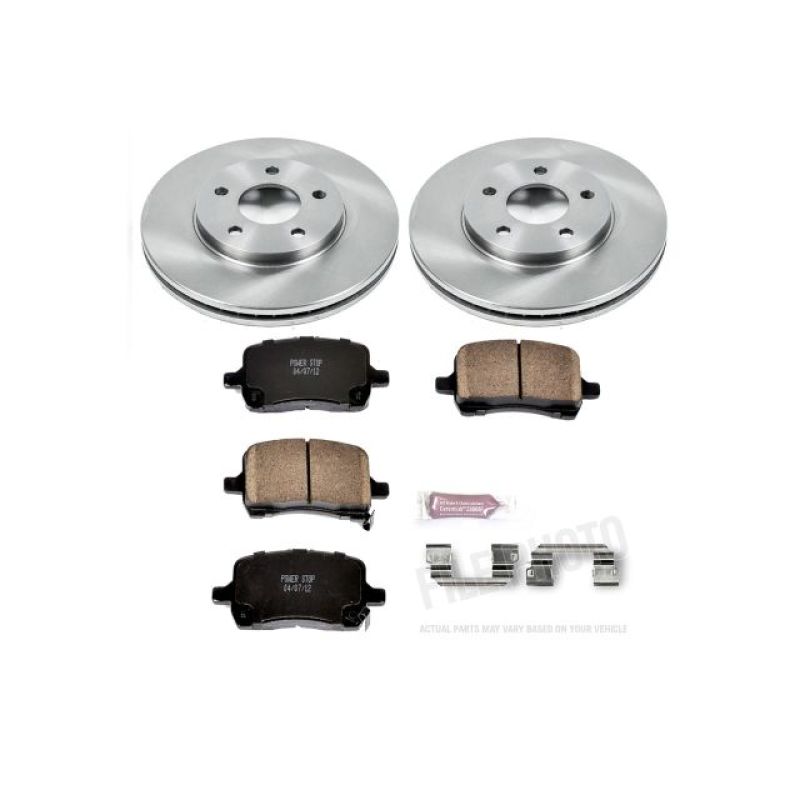 Power Stop 08-11 Chevrolet HHR Front Autospecialty Brake Kit Brake Kits - OE PowerStop