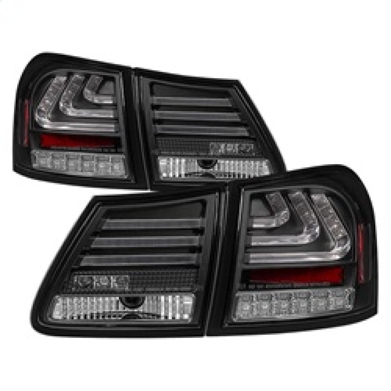 Spyder 07-11 Lexus GS 350 LED Tail Lights Black ALT-YD-LGS06-LED-BK Tail Lights SPYDER