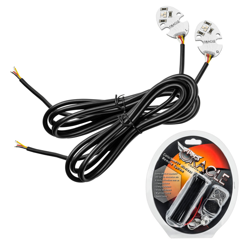 Oracle 17-21 Tesla Model 3 Headlight DRL Upgrade Kit - ColorSHIFT Headlights ORACLE Lighting