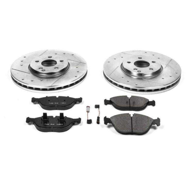 Power Stop 04-05 Mercedes-Benz E500 Front Z23 Evolution Sport Brake Kit Brake Kits - Performance D&S PowerStop