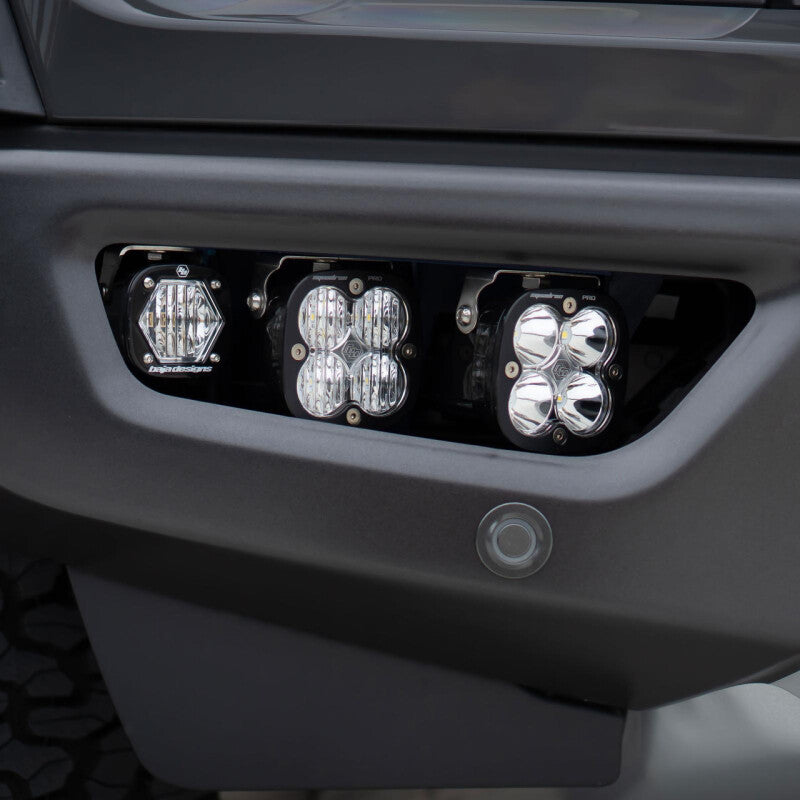 Baja Designs 2021+ Ford Raptor Aftermarket Fog Pocket Unlimited Kit Fog Lights Baja Designs