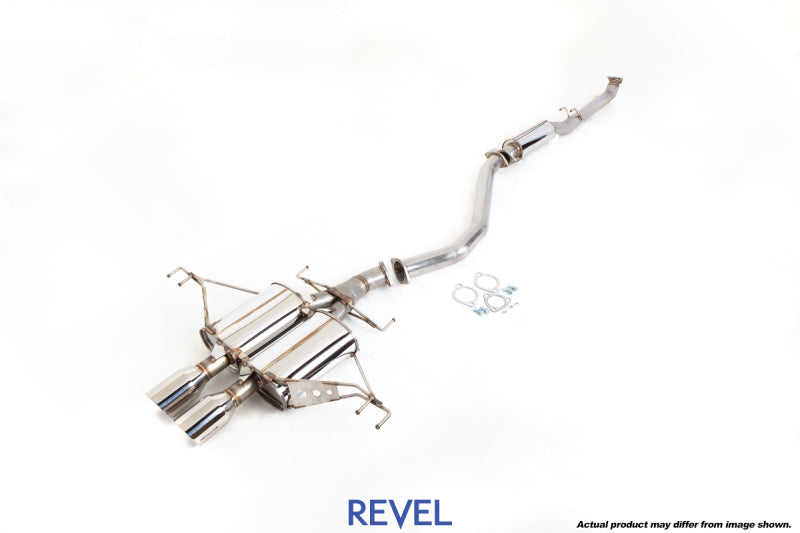 Revel Medallion Touring-S Catback Exhaust - Dual Muffler/ Dual Tip 17-19 Honda Civic Type-R Catback Revel