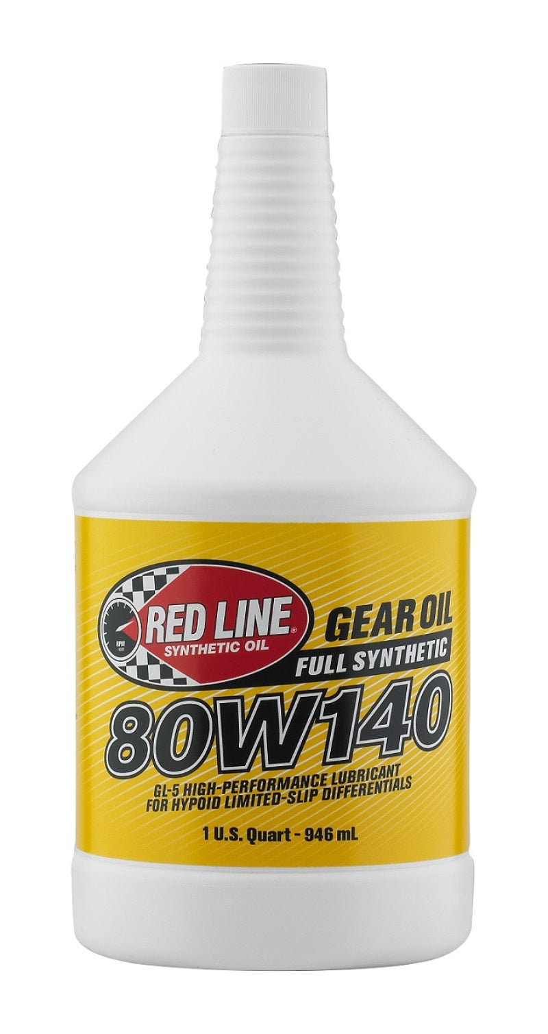 Red Line 80W140 GL-5 Gear Oil - Quart Gear Oils Red Line