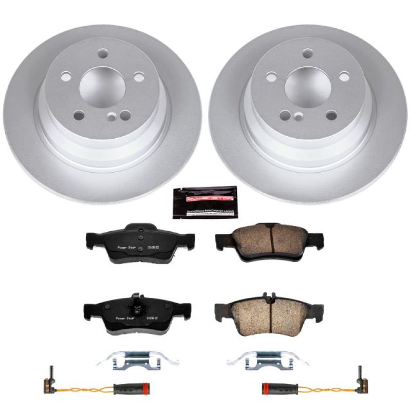 Power Stop 03-09 Mercedes-Benz E320 Rear Z23 Evolution Sport Coated Brake Kit Brake Kits - Performance D&S PowerStop