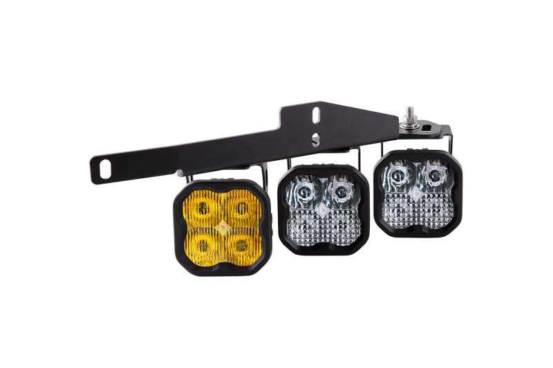 Diode Dynamics 17-20 Ford Raptor SS3 LED Fog Light Kit - Yellow Pro Fog Lights Diode Dynamics