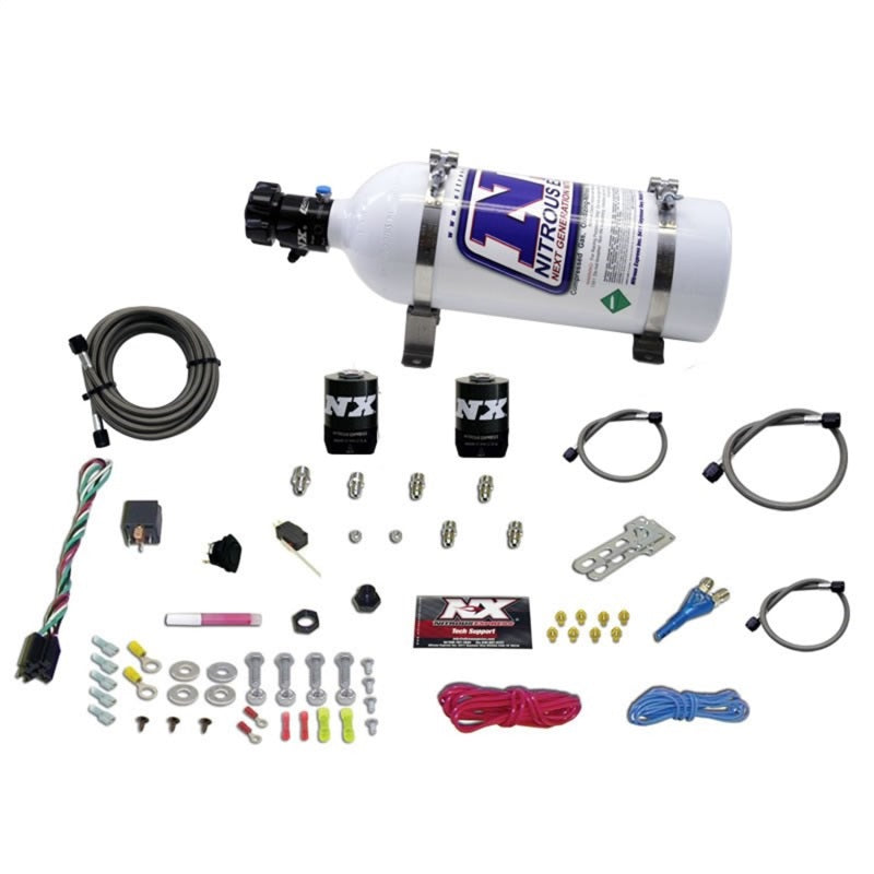 Nitrous Express Shark SHO 400 HP Single Nozzle Nitrous Kit w/5lb Bottle Nitrous Systems Nitrous Express