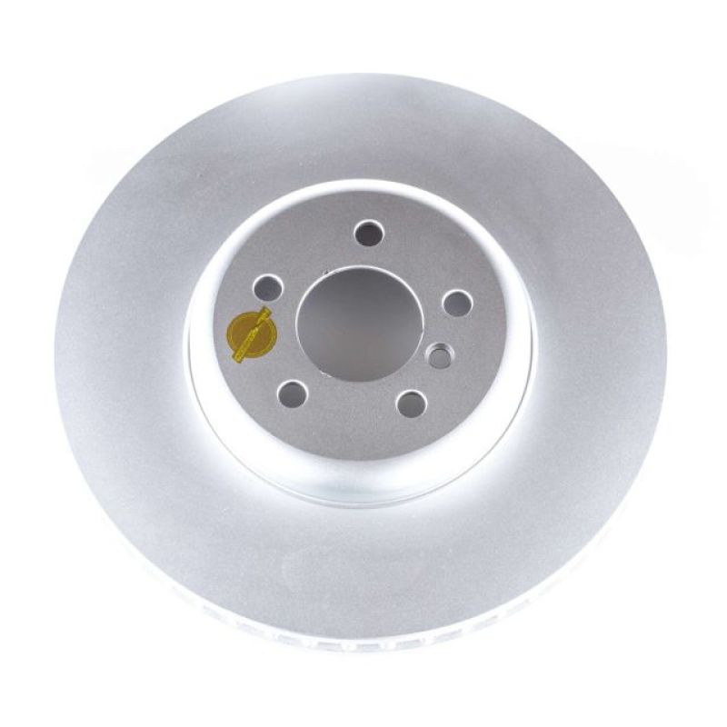 Power Stop 10-15 BMW 550i GT Front Left Evolution High Carbon Geomet Coated Rotor Brake Rotors - OE - Cryo PowerStop
