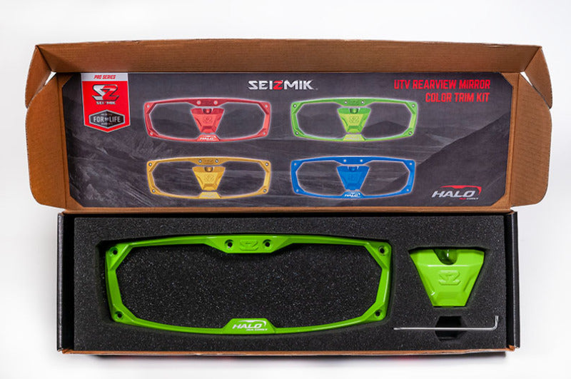 Seizmik Halo RA Cast Color Kit - Green Side Mirrors Seizmik