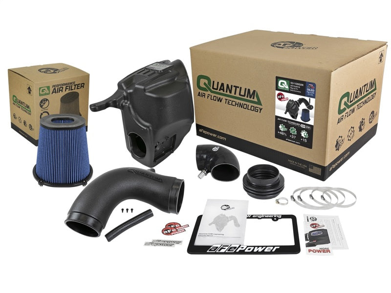 aFe Quantum Pro 5R Cold Air Intake System 13-18 Dodge Cummins L6-6.7L - Oiled Cold Air Intakes aFe