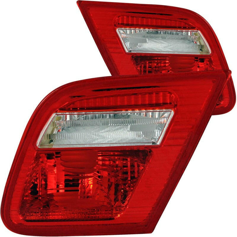ANZO 2000-2003 BMW 3 Series E46 Taillights Red/Clear - Inner Tail Lights ANZO