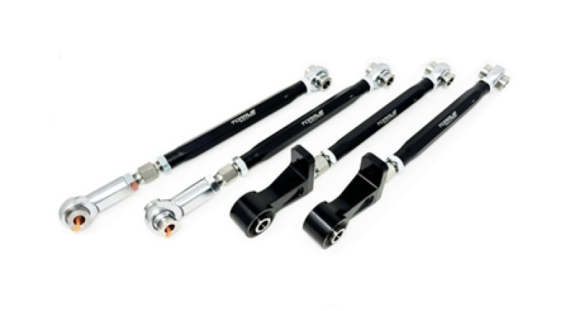 Torque Solution 04-07 Subaru Impreza WRX STI Rear Lateral Link Camber / Toe Arms - Black (Set of 4) Control Arms Torque Solution
