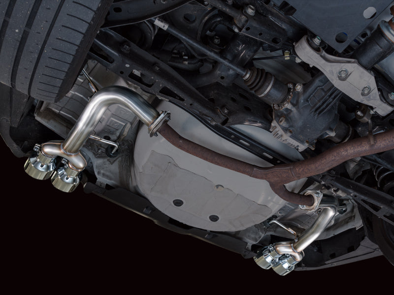 AWE Tuning 22-25 Subaru VB WRX Track Edition Axle-Back Exhaust - Chrome Silver Tips Axle Back AWE Tuning