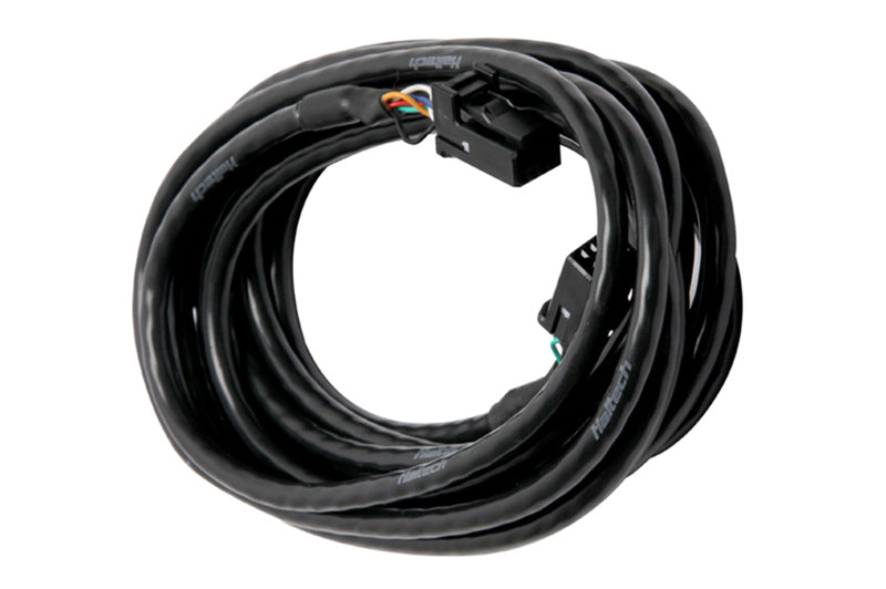 Haltech CAN Cable 8 Pin Black Tyco to 8 Pin Black Tyco 3000mm (120in) Wiring Connectors Haltech
