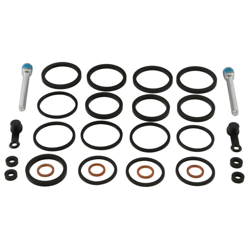 All Balls Racing 02-07 Honda CB900F (919) Caliper Rebuild Kit Front Brake Caliper Rebuild Kits All Balls Racing