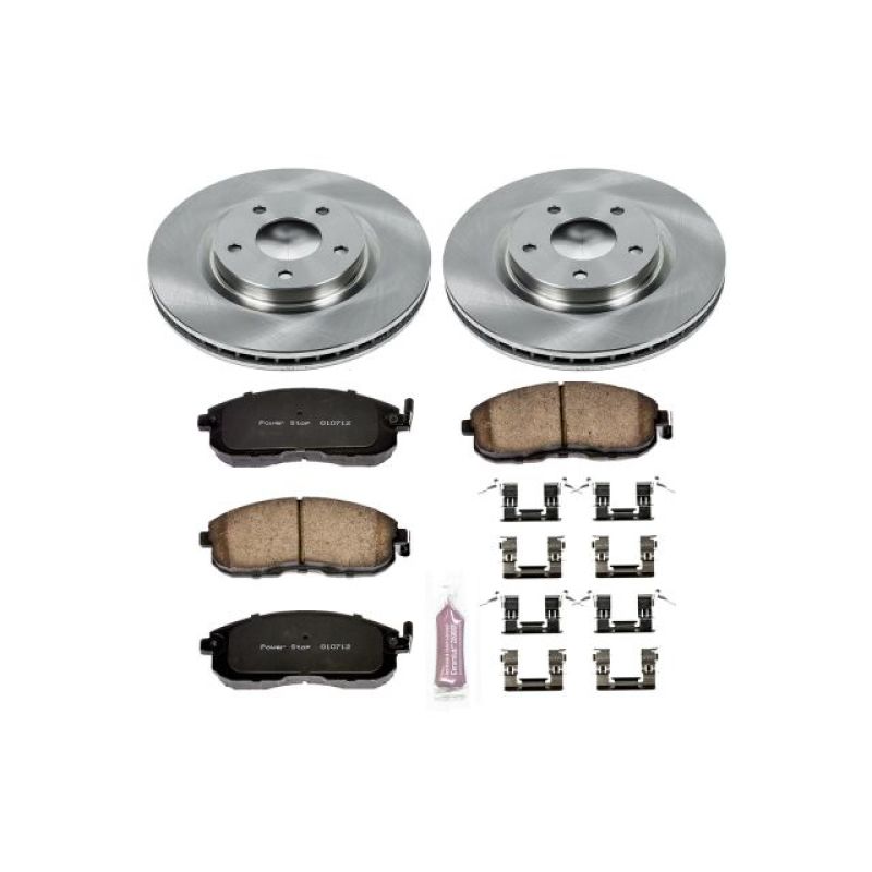 Power Stop 07-12 Nissan Sentra Front Autospecialty Brake Kit Brake Kits - OE PowerStop