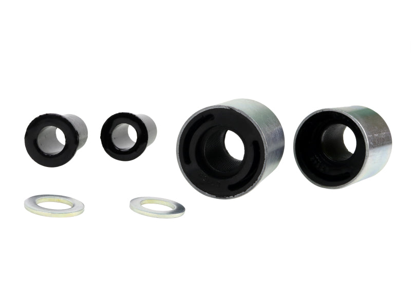 Whiteline Plus 04+ Mazda 3 BK/BL / 7/06+ Mazda 3 MPS Front Caster Correction Control Arm Lower Bushing Kits Whiteline
