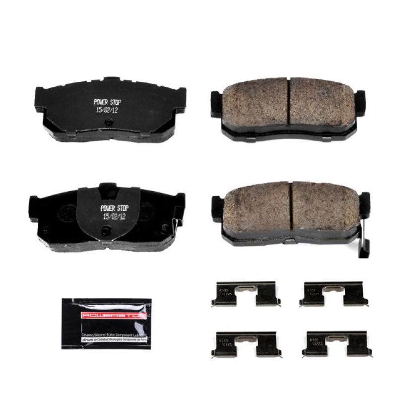 Power Stop 91-96 Infiniti G20 Rear Z23 Evolution Sport Brake Pads w/Hardware Brake Pads - Performance PowerStop