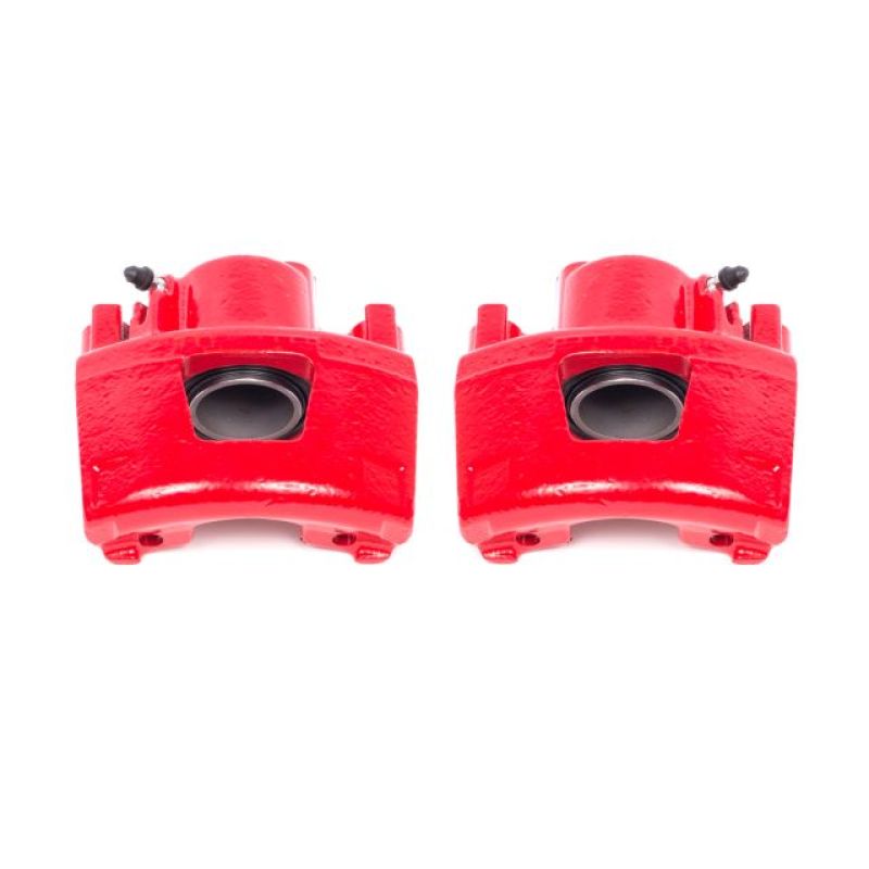 Power Stop 94-99 Buick LeSabre Front Red Calipers w/o Brackets - Pair Brake Calipers - Perf PowerStop