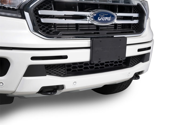 Putco 19-20 Ford Ranger w/o Adaptive Cruise - Hex Shield - Black Powder Coated Bumper Grille Inserts Grilles Putco