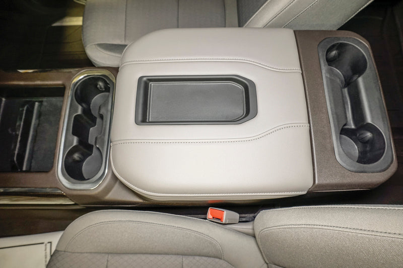 Tuffy Console Safe W/ Keyed Lock For Chevrolet Silverado And Gmc Sierra W/ Flow Thru Console Cargo Boxes & Bags Tuffy Products