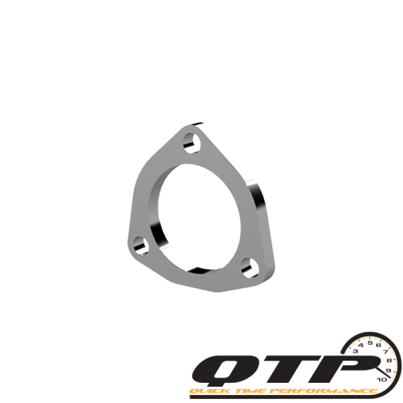 QTP 2.5in Weld-On QTEC 3 Bolt Flange Flanges QTP
