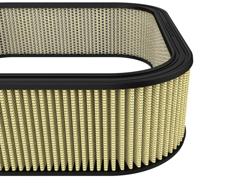 aFe Magnum FLOW Custom Air Filter 20.6 IN L x 20.6 IN W x 5.70 IN H w/ Expanded Metal Air Filters - Universal Fit aFe
