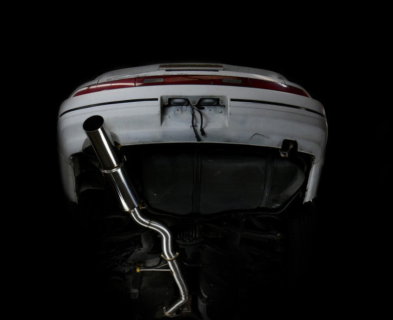 ISR Performance Series II - GT Single Exhaust System - Non Resonated - 89-94 Nissan 240sx (S13) Axle Back ISR Performance