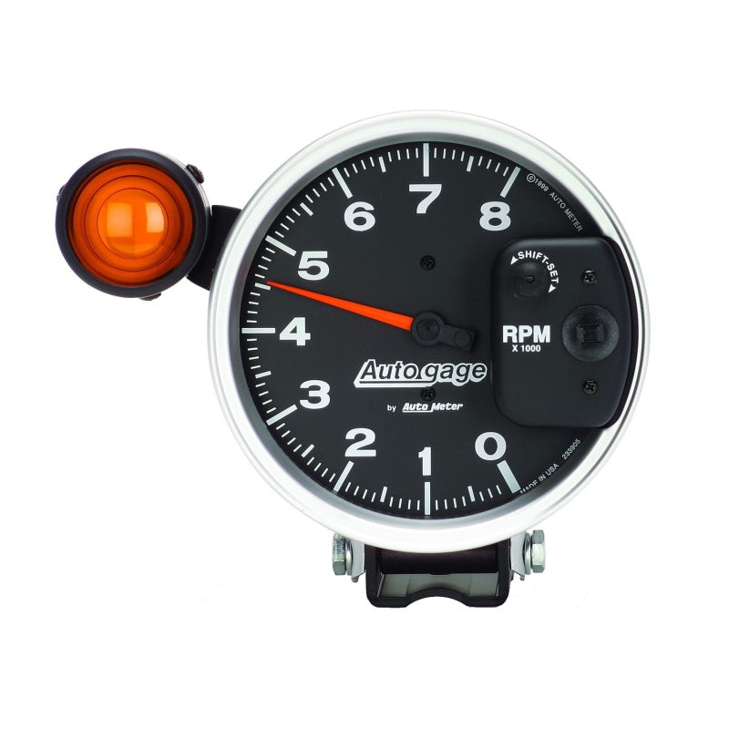 Autometer 5 inch 8000 RPM Monster Shift Lite Pedestal Tachometer Gauges AutoMeter