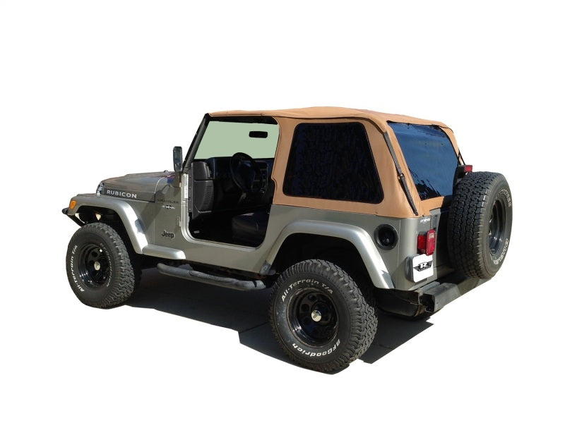Rampage 1997-2006 Jeep Wrangler(TJ) Frameless Soft Top Kit - Spice Soft Tops Rampage