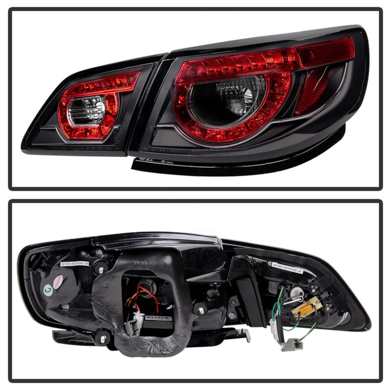 Spyder Chevy SS 2014-2016 LED Tail Lights Black ALT-YD-CVSS14-LED-BK Tail Lights SPYDER
