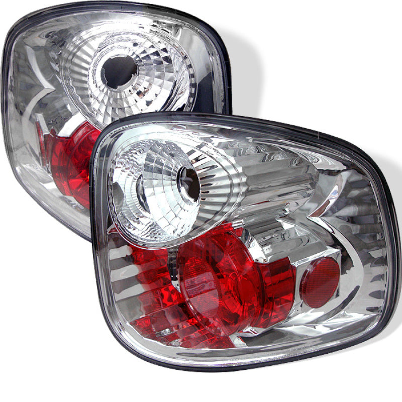 Spyder Ford F150 Flareside 01-03 (Not Fit Supercrew)Euro Style Tail Lights Chrome ALT-YD-FF15001FS-C Tail Lights SPYDER