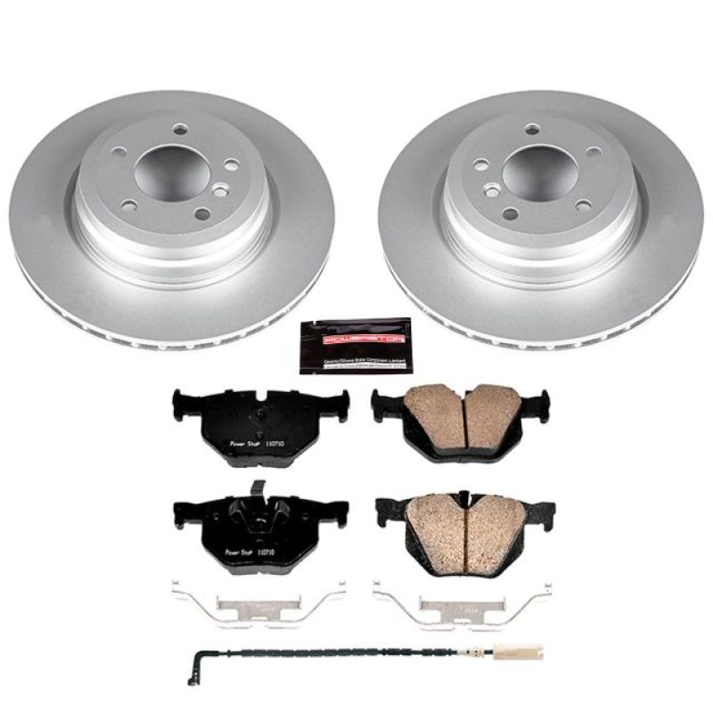 Power Stop 2006 BMW 330i Rear Z23 Evolution Sport Coated Brake Kit Brake Kits - Performance D&S PowerStop