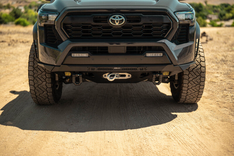 DV8 24-25 Toyota Tacoma Spec Series Front Winch Bumper - Micro-Texture Black Bumpers - Steel DV8 Offroad