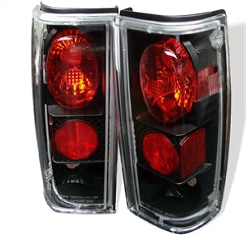 Spyder Chevy S10/S10 Blazer 82-93/GMC Jimmy 82-94 Euro Style Tail Lights Black ALT-YD-CS1082-BK Tail Lights SPYDER