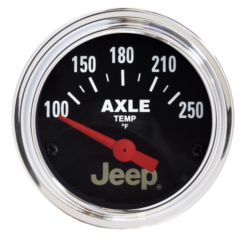 Autometer Jeep 52.4mm Short Sweep Electronic 100-250 Def F Axle Temperature Gauge Gauges AutoMeter