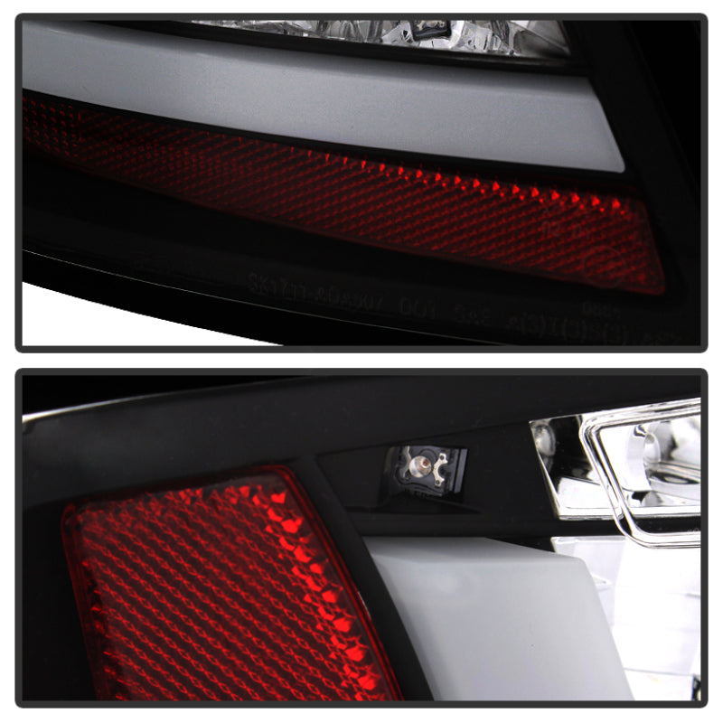 Spyder Audi A5 08-12 LED Tail Lights Black ALT-YD-AA508-LED-BK Tail Lights SPYDER