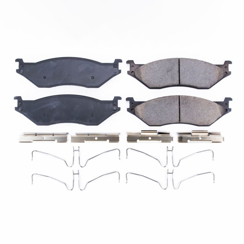 Power Stop 08-09 Ford F53 Front or Rear Z17 Evolution Ceramic Brake Pads w/Hardware Brake Pads - OE PowerStop