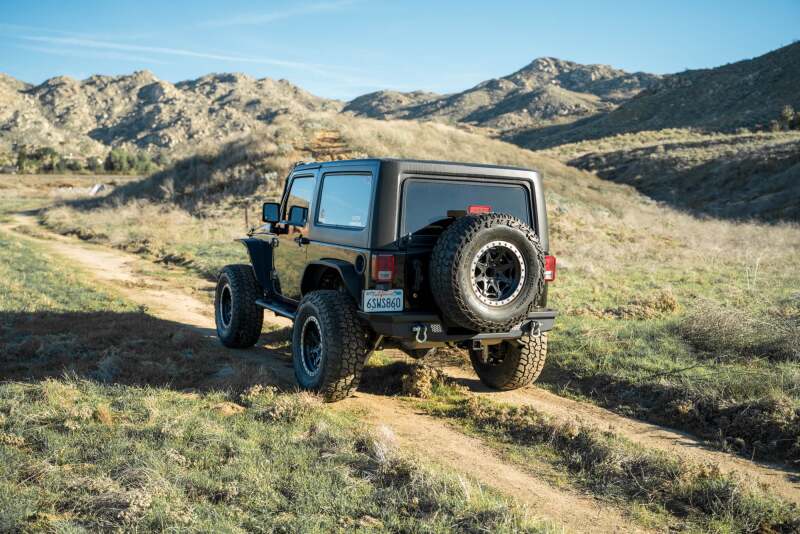 DV8 Offroad 07-18 Jeep Warngler JK Full-Width Rear Bumper Bumpers - Steel DV8 Offroad