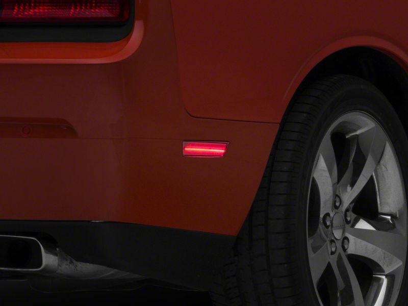 Raxiom 08-14 Dodge Challenger Axial Series LED Side Marker Lights- Clear Sidemarkers & Indicators Raxiom