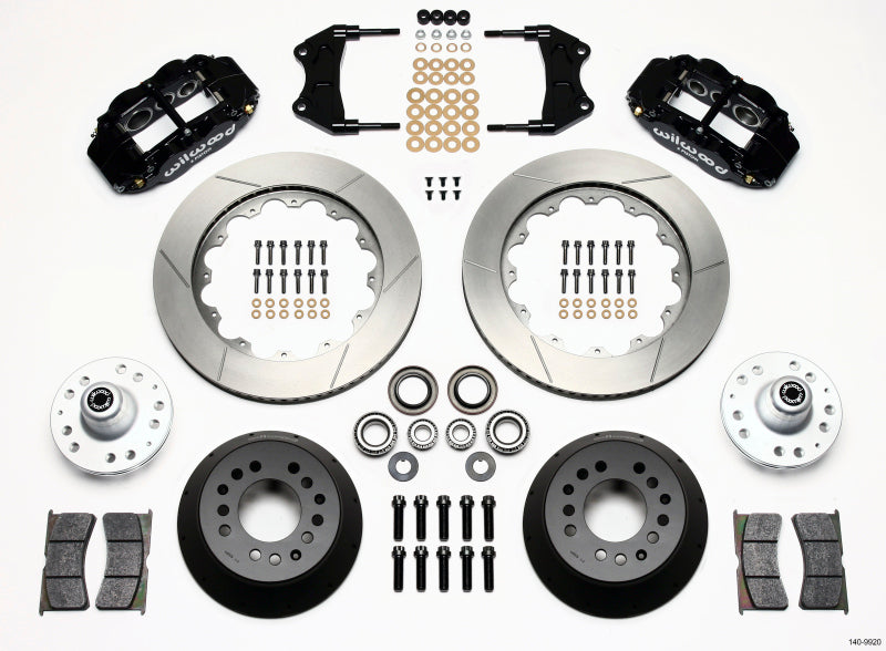 Wilwood Narrow Superlite 6R Front Hub Kit 14.00in WWE ProSpindle Big Brake Kits Wilwood