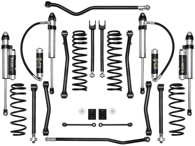 ICON 2018+ Jeep Wrangler JL 2.5in Stage 8 Suspension System Shocks and Struts ICON