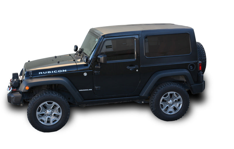DV8 Offroad 07-18 Jeep Wrangler JK 2 Piece Square Back Hard Top (2 Door) Roofs DV8 Offroad
