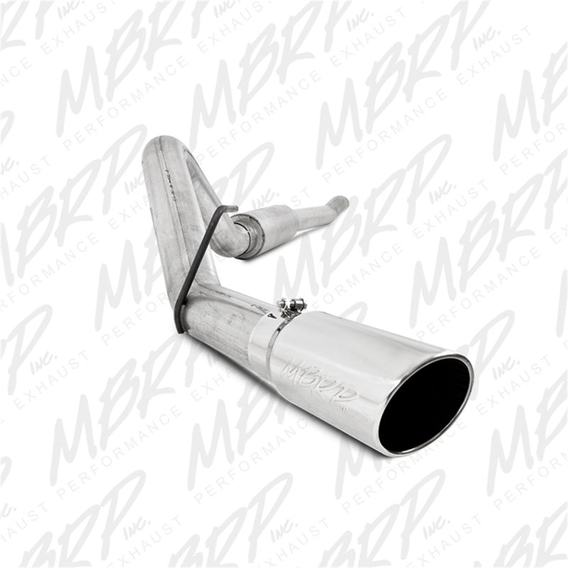 MBRP 11-13 Ford F-250/350/450 6.2L V8 Gas 4in Cat Back Single Side Alum Exhaust System Catback MBRP