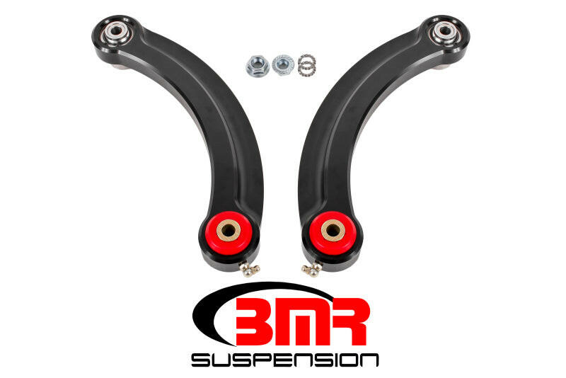 BMR 15-17 S550 Mustang Fixed Billet Aluminum Camber Link (Poly/Bearing) - Black Camber Kits BMR Suspension