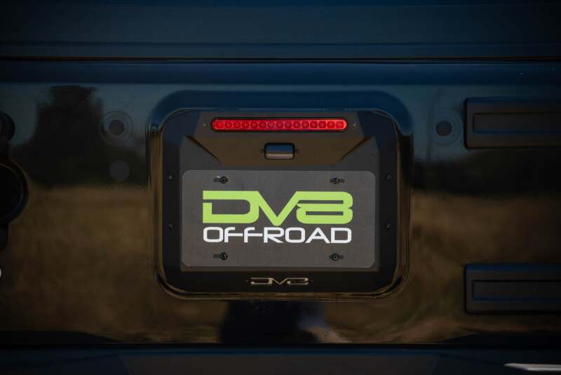 DV8 Offroad 07-18 Jeep Wrangler JK Spare Tire Delete Brackets DV8 Offroad