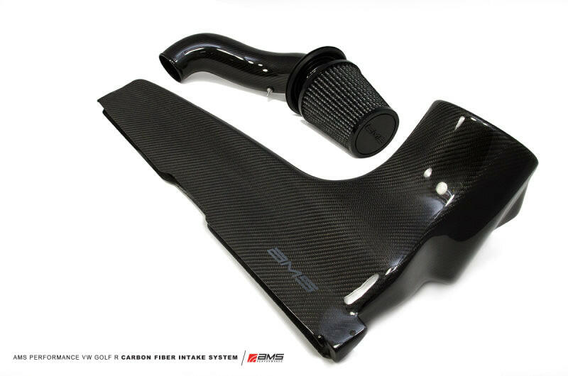 AMS Performance 2015+ VW Golf R MK7 Carbon Fiber Intake Short Ram Air Intakes AMS