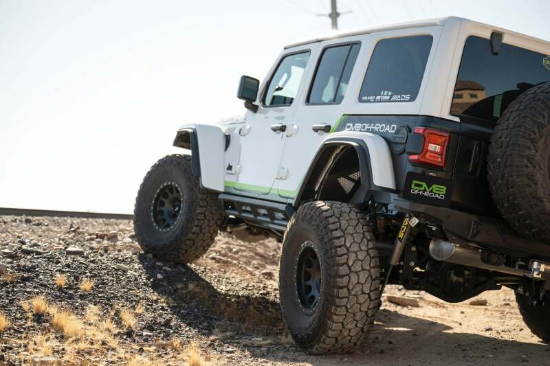 DV8 Offroad 18-24 Jeep Wrangler JL Rear Inner Fenders Wheel Well Liners DV8 Offroad