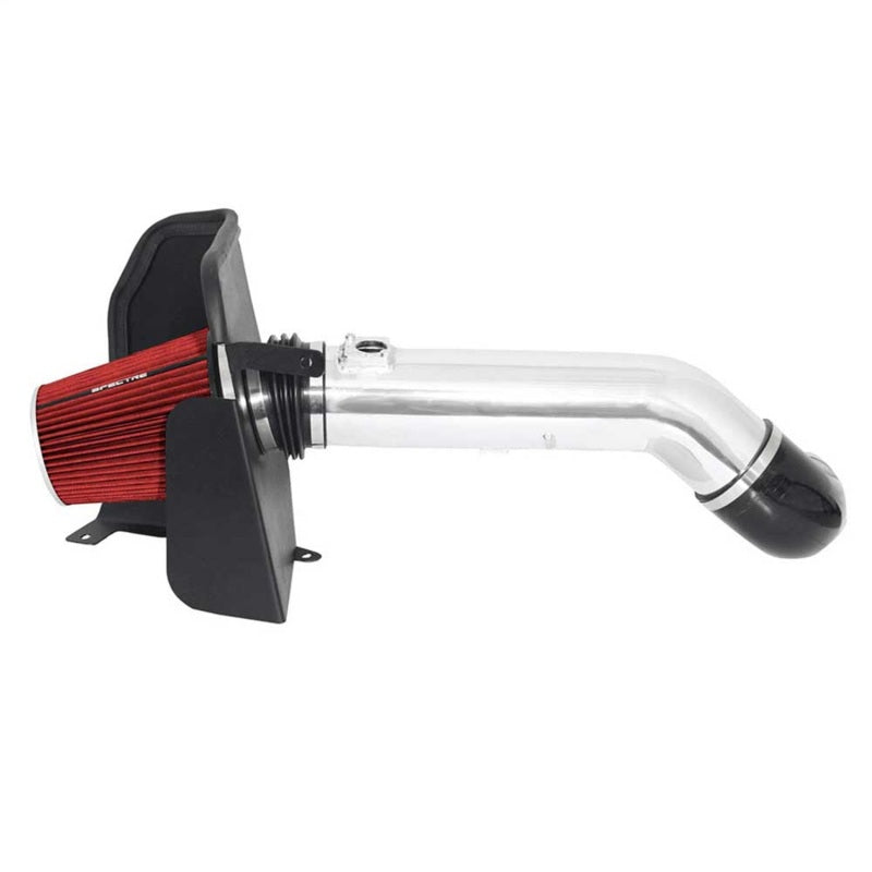Spectre 09-12 GM Truck V8-4.8/5.3/6.0L F/I Air Intake Kit - Polished w/Red Filter Cold Air Intakes Spectre