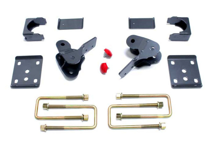 MaxTrac 15-20 Ford F-150 2WD 4in Rear Lowering Flip Kit Leaf Springs & Accessories Maxtrac