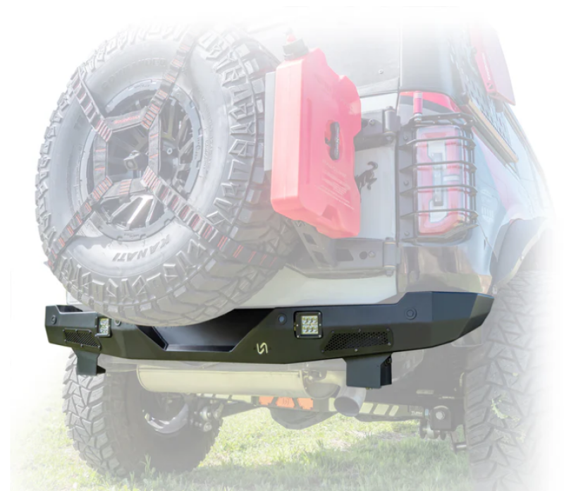 Turn Offroad 2021+ Ford Bronco Hyperlyte Rear Bumper Bumpers - Steel TURN Offroad